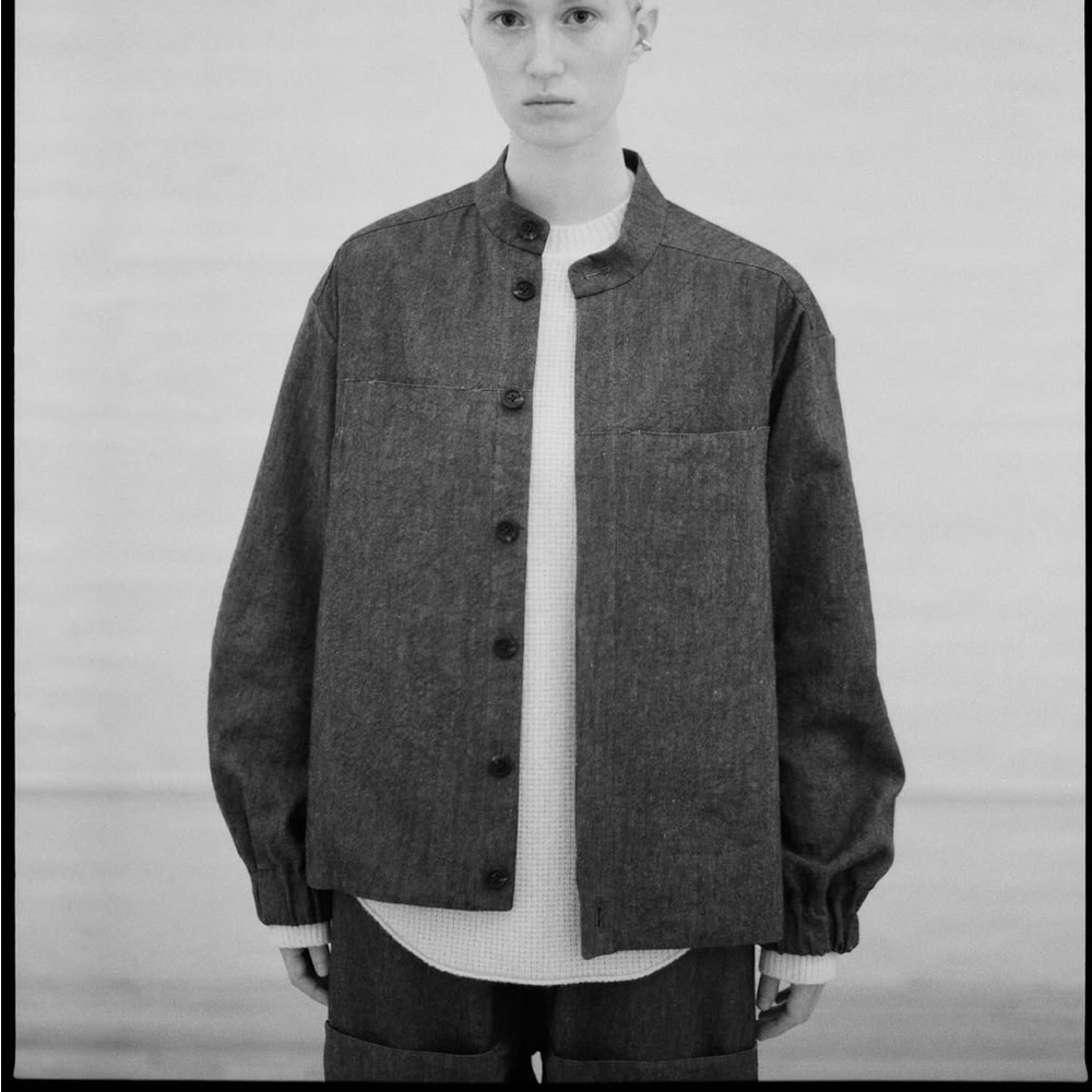 Lauren Manoogian Painter Jacket - Indigo- size 1 - chore jacket